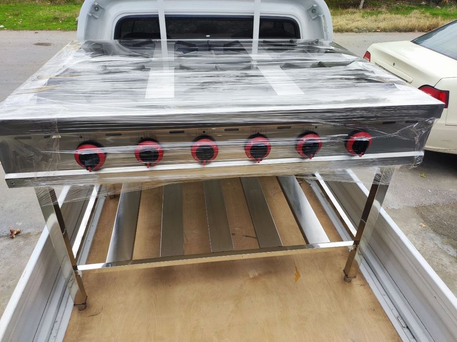 Газплита 6 конфорок