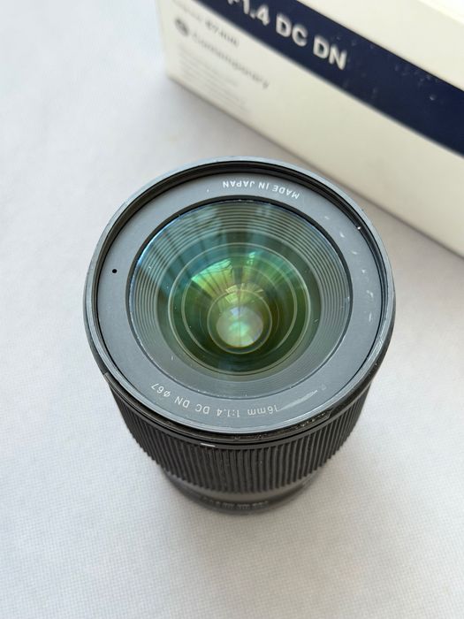 Объектив Sigma 16mm f1.4 для Sony E