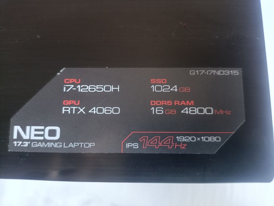 Продам ноутбук Ardor Gaming.