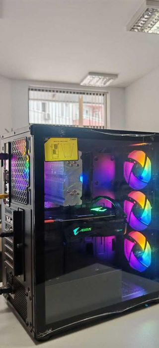 Добро Геймърско PC Ryzen 7 5700/32Gb/1TB SSD/Aorus 2080 Super/Гаранция