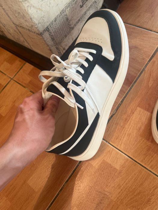 Кожанные кеды, новые, не носил