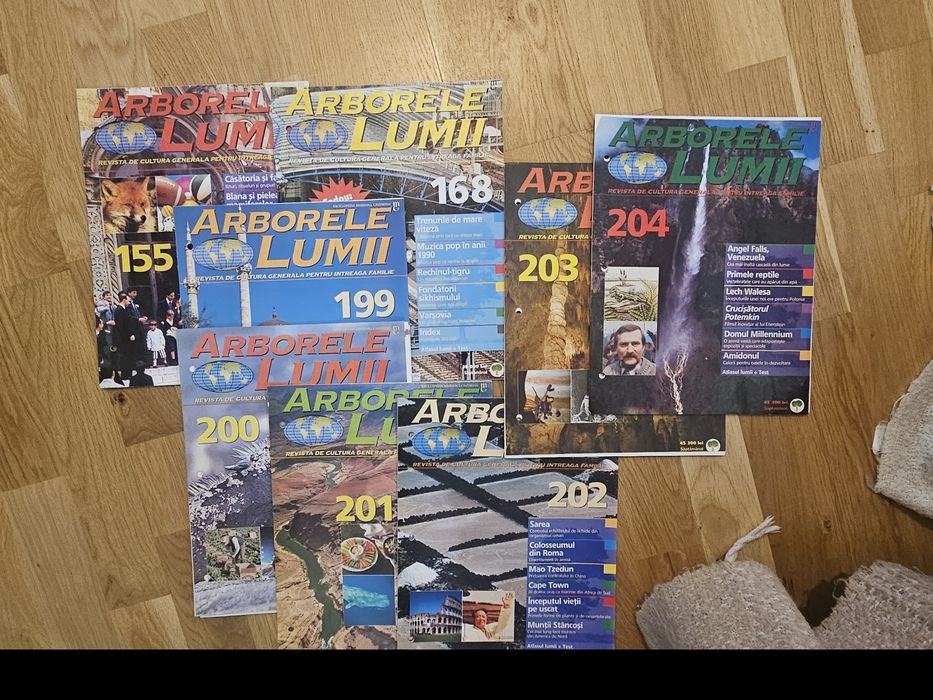 Revista Arborele lumii, 155, 168, 199, 200, 201, 202, 203, 204