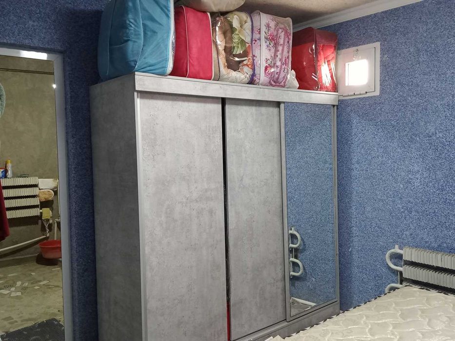 Yu  Дом 3 комнаты, земля 2,5 сотки, Янгихаёт Бинокор, 3км от Ярмарки