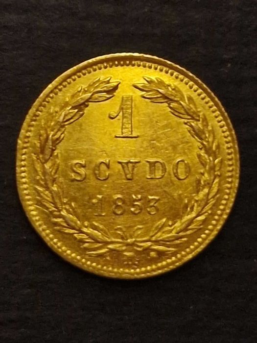 Златна монета 2,5скуди 1858R Ватикана 4,33и1 скудо 1853 Ватикана 1,73