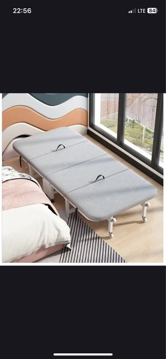 Портативная Складная кровать с железной