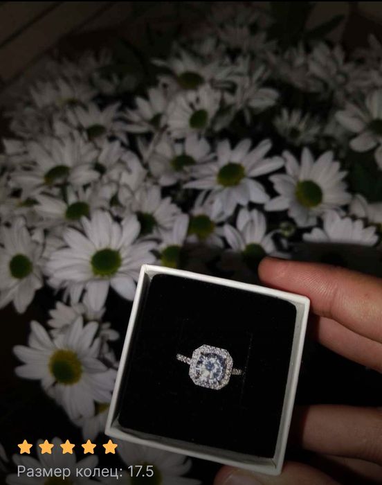 Серебряная кольцо 925 пробы для девушки и женщины.