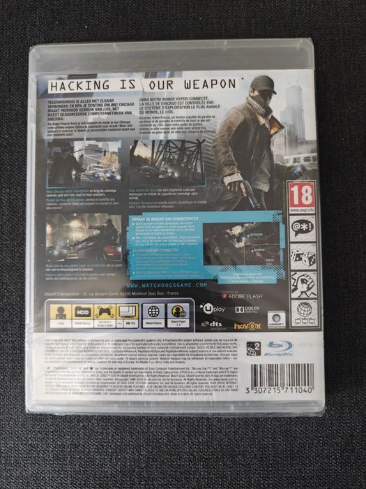 Watch dogs PS3 sigilat