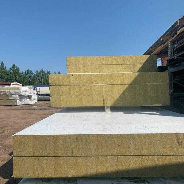 Сэндвич-панели с минеральной ватой под заказ