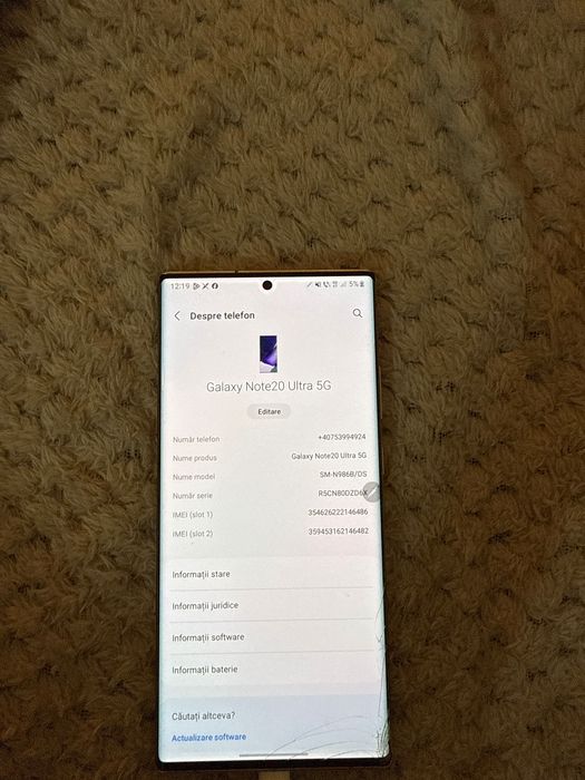 Samsung Galaxy Note 20 Ultra 5G – 256GB