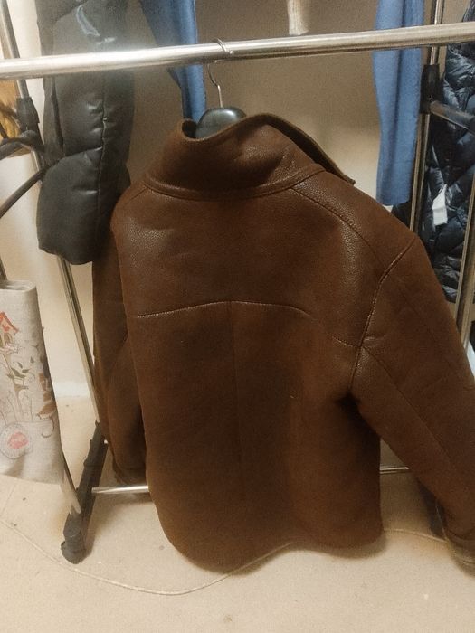 Дублёнка коричневая новая