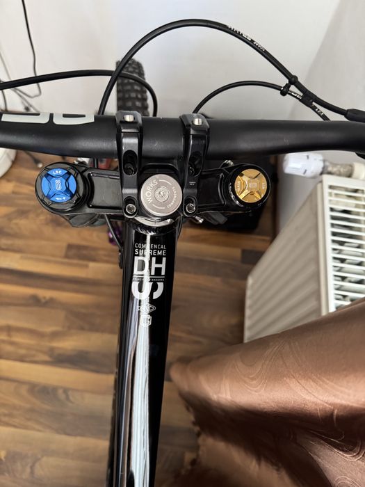 Furca Ohlins DH38 m.1 în stare excelena, doar defecte vizuale specifice sportului