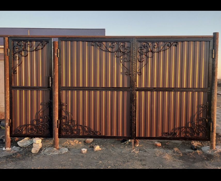Ворота кованные