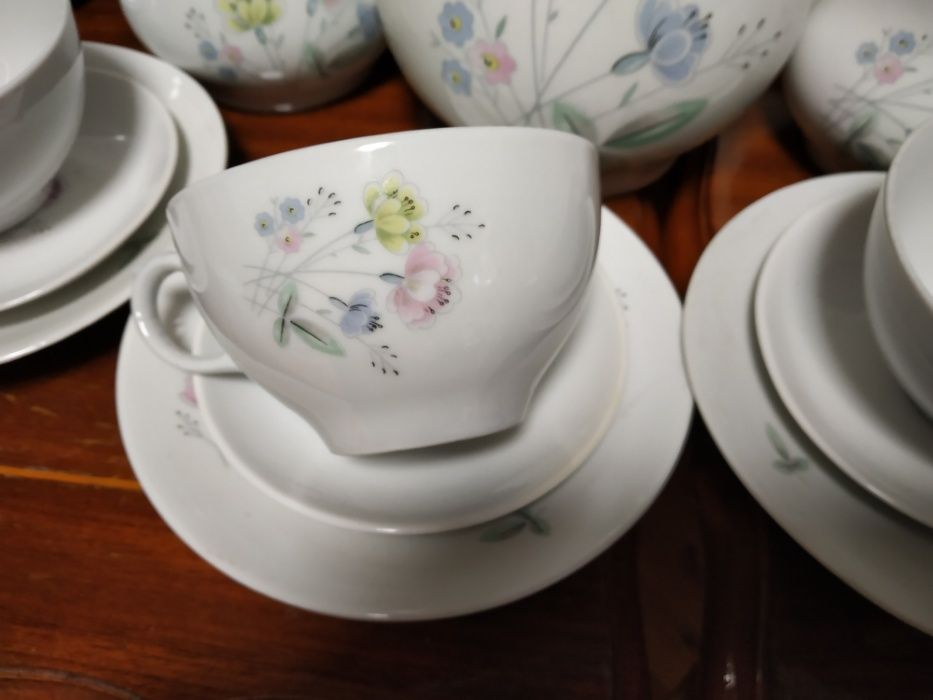 Чайный сервиз на 6 персон "SEP" ГДР.