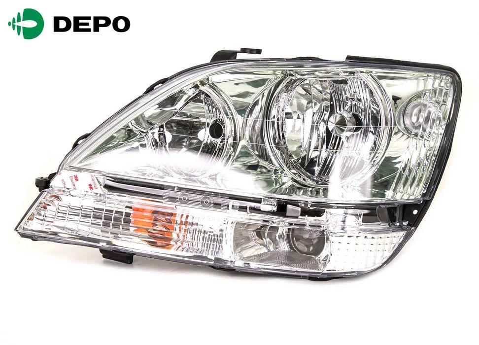 Фара LX RX300 98- пер. левая светлый "DEPO Taiwan" HARRIER 98-