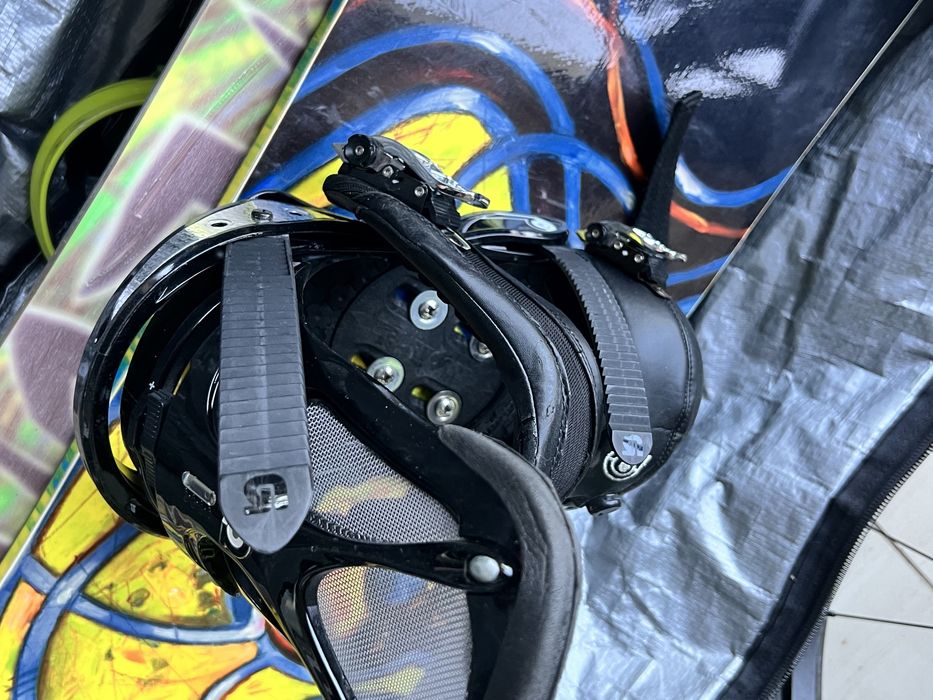 Snowboard libtech lib tech crazy banana magne traction sh +legaturi