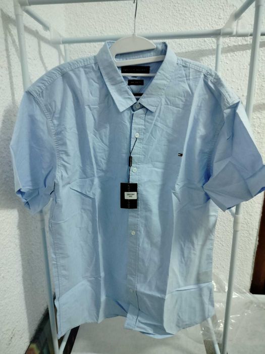 Cămașă Tommy Hilfiger albastră mărimea 4Xl