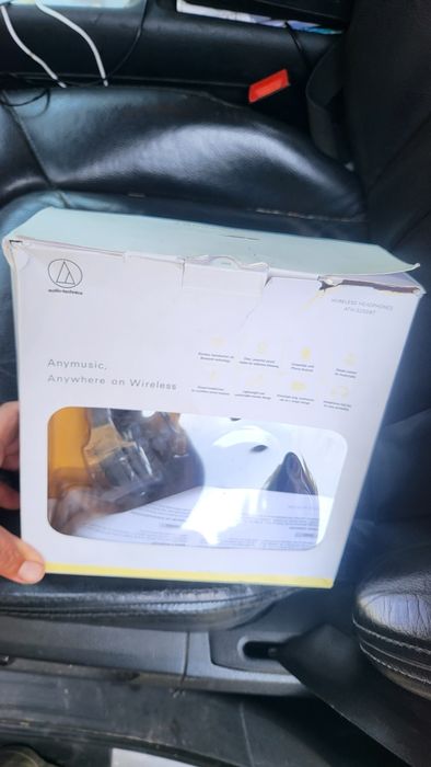 Нови Слушалки Wireless Audio-Technica ATH-S200BT, bluetooth, черни