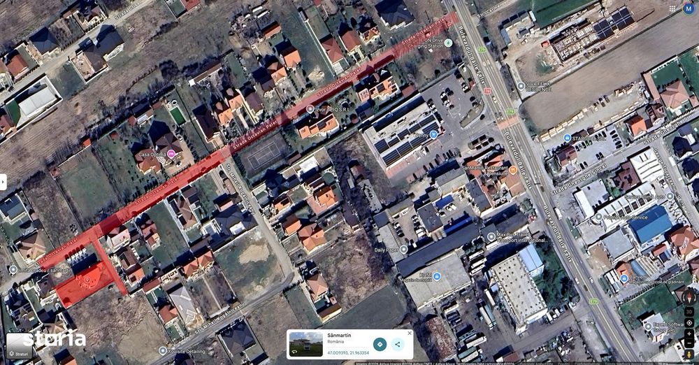 Casă P+1 în Sânmartin 726 mp teren  Aproape Baile Felix & Lotus Oradea