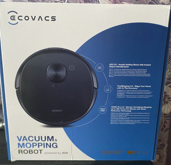 Прахосмукачка робот Ecovacs DEEBOT T9 AIVI 2.0