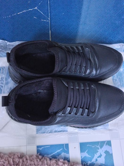 Утеплённые полубатинки