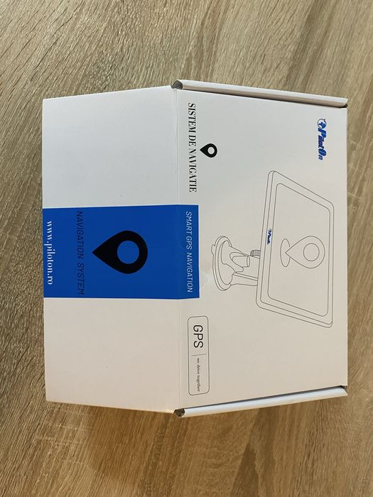 GPS PilotOn M9Plus 16GB 7” – Ecran Mare, Full Box, Nefolosit!