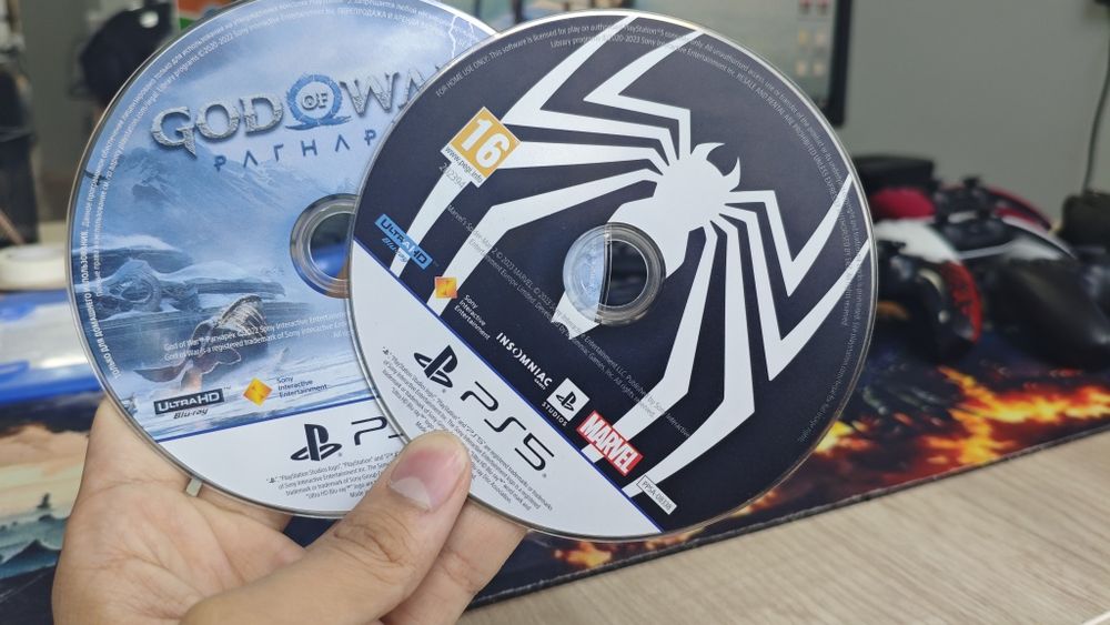 Диски с играми для PlayStation 5