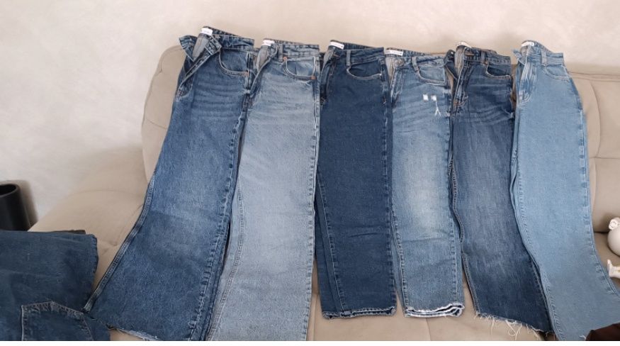 Джинсы зара и манго