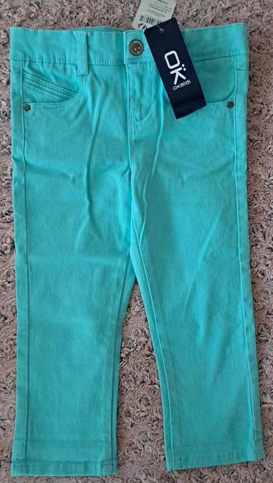 Цветни дънки Okaidi за момиченце