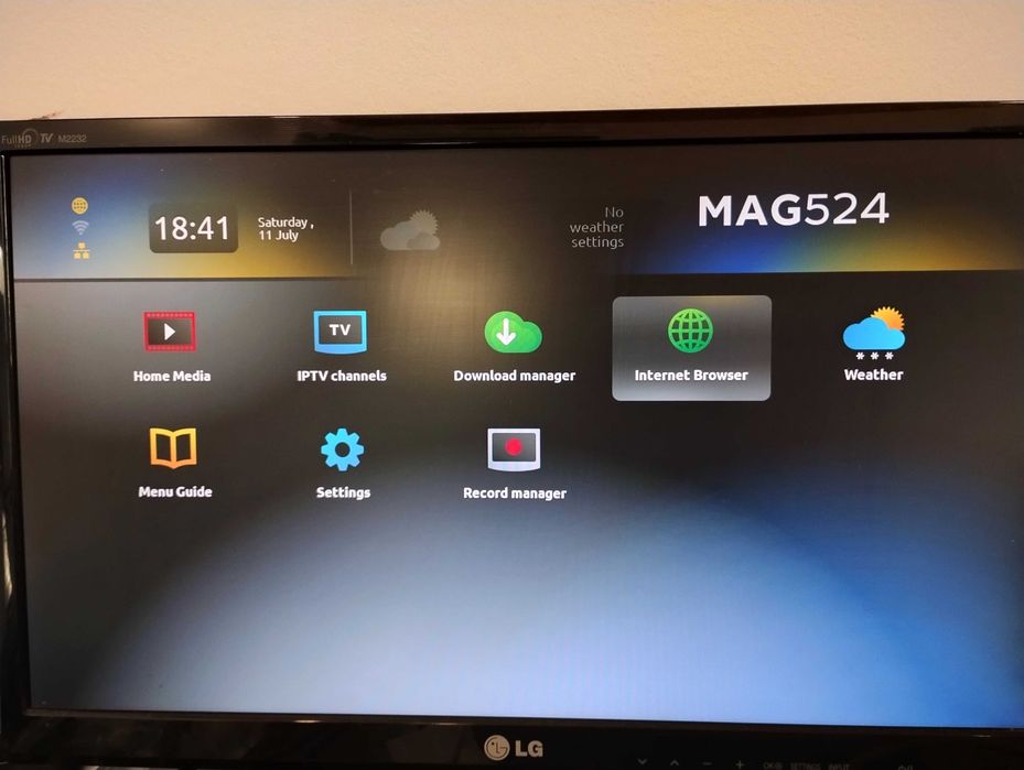 Infomir MAG 524 TV box