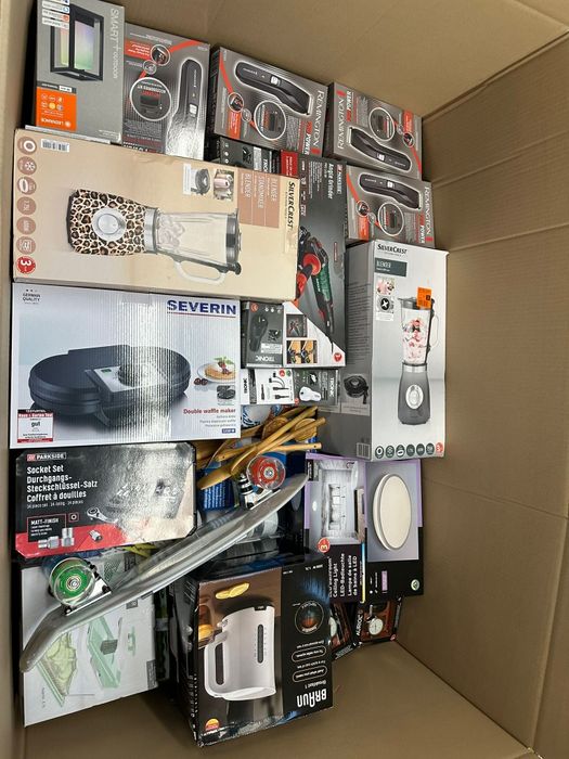 Paleti Marfa Germania Lidl Mixt Electro Scule