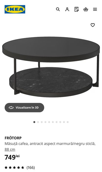 Masuta de cafea IKEA - noua -