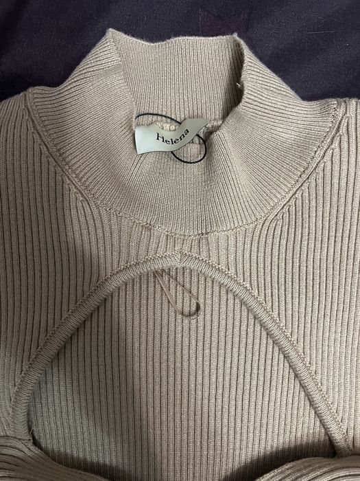 Дамска плетена рокля