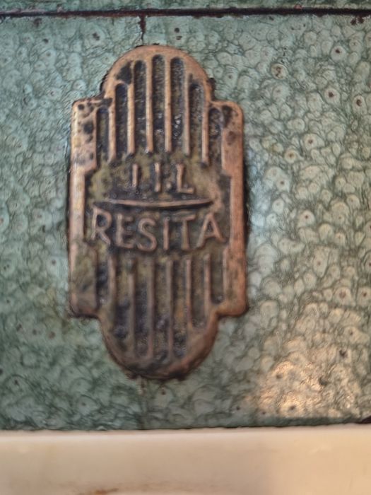 Râșniță veche alama, râșniță românească Reșița