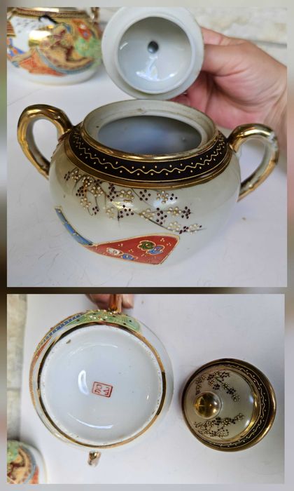 Антикварни японски сервизи за чай и кафе