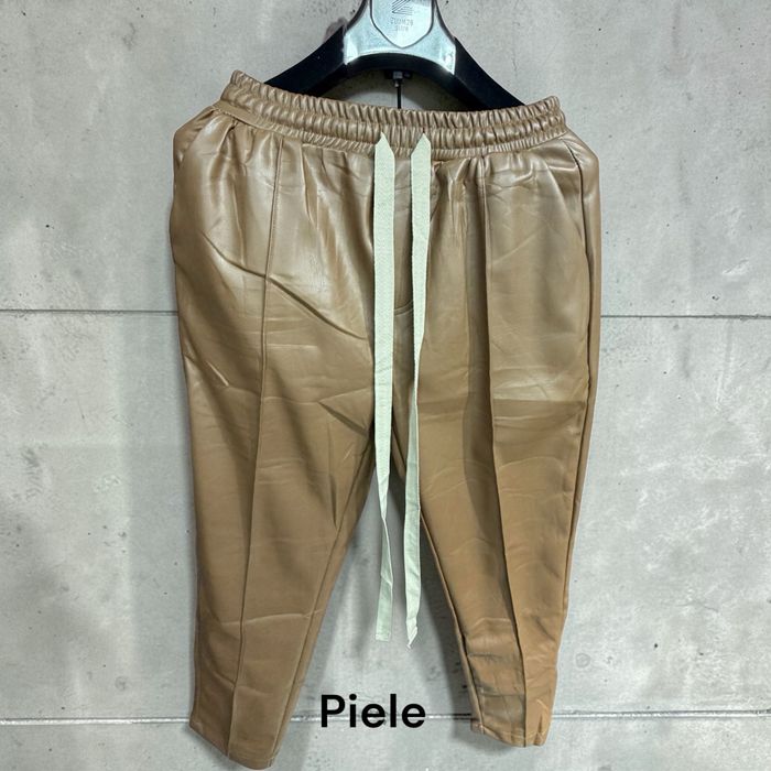 Pantaloni PIELE cu sireturi lungi! Calitate TOP!