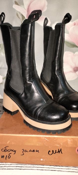 Обувь сапоги зимние