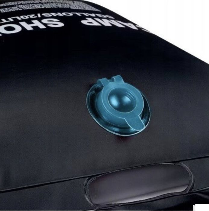 Туристически къмпинг душ, Froyak, Черен, 20л