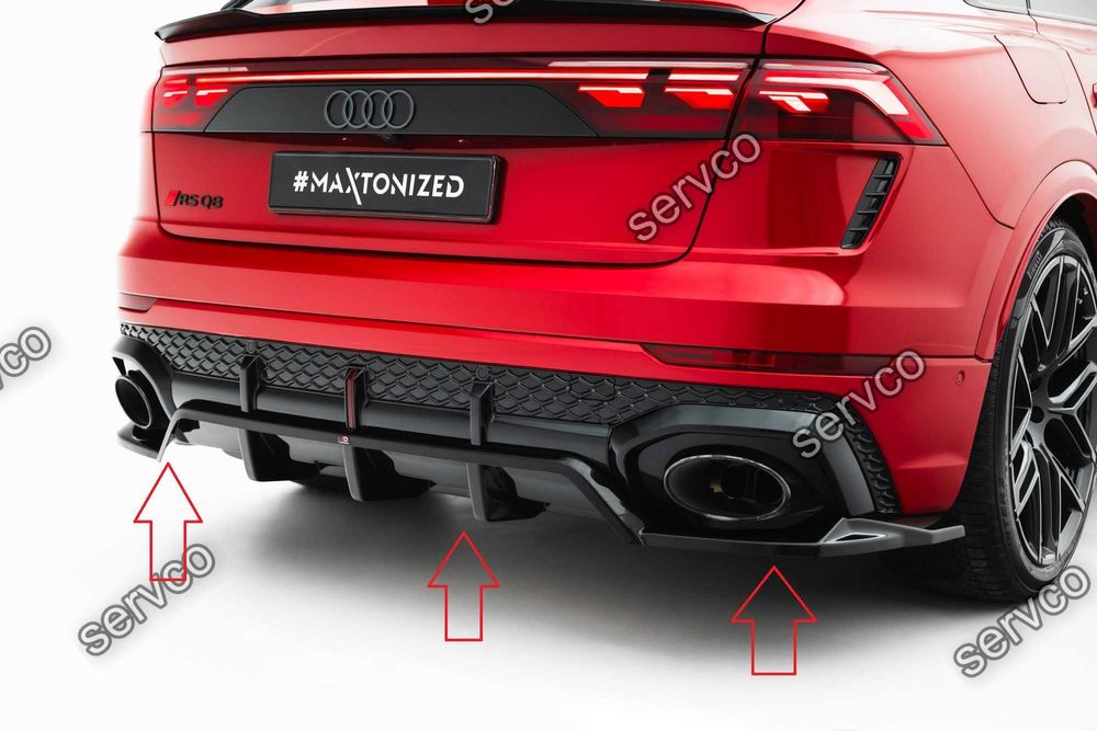 Prelungire bara spate Audi RSQ8 Mk1 Facelift 2023- v11 - Maxton Design