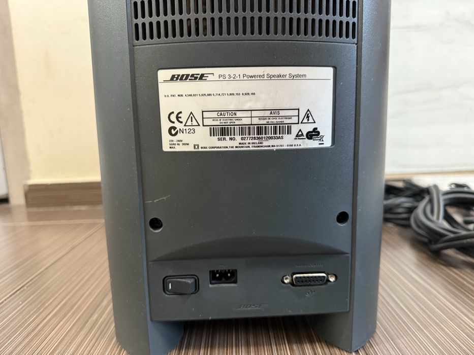 Bose 3.2.1. Subwoofer с колонки