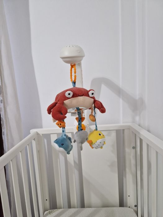 Carusel muzical "Crabul Magic”, Tumama®, Melodii & Proiectii Luminoase