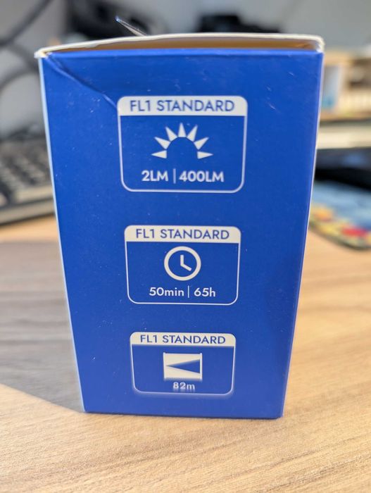 Wuben G5 light White, фенер, БЯЛ РЯДЪК цвят, нов, неразопакован