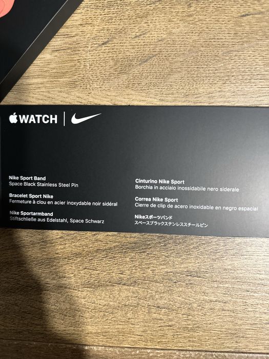 Apple Watch Nike 7, GPS, Midnight aluminium 41mm Limited edition
