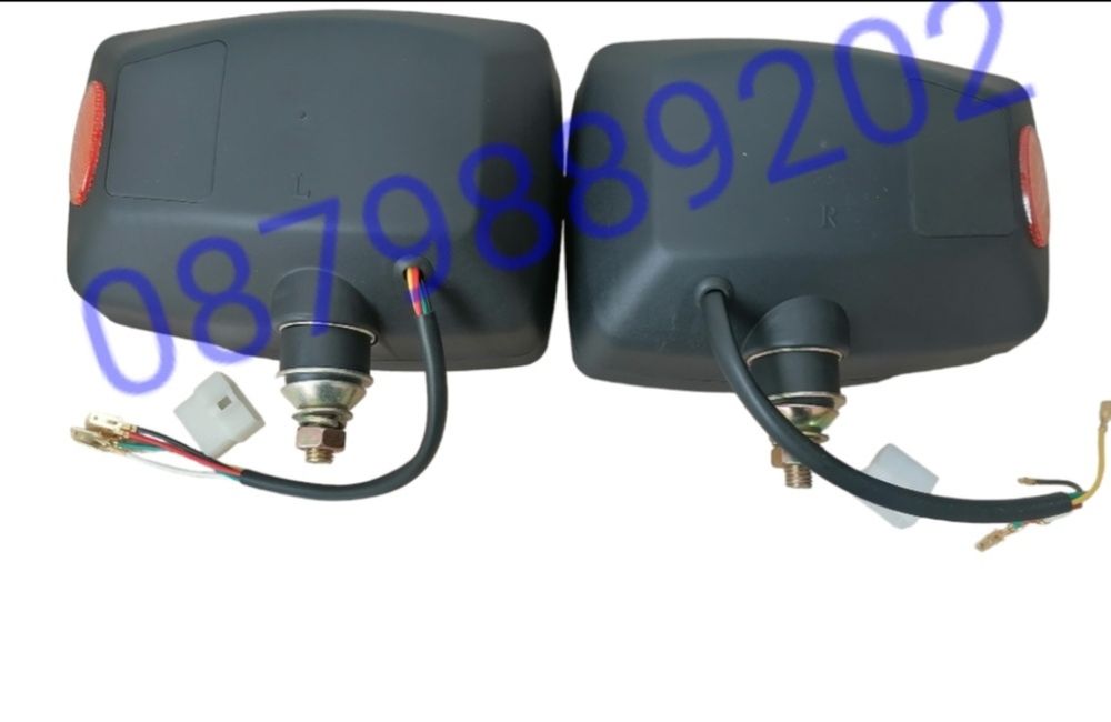 Кристални Фарове с вграден мигач и габарит,за Багер,Трактор и камион