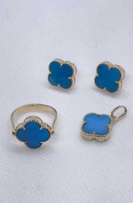 Комплект из жёлтого золота