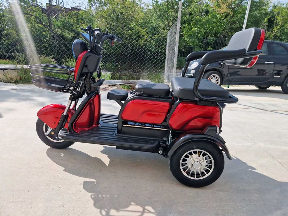 Triciclu electric FARA PERMIS 2 locuri | 1000w Livrare acasa, Garantie