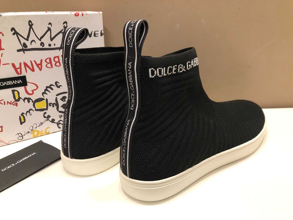 Dolce Gabbana hi sneakers, soseta 37,5 originali, full box, retail 495 euro