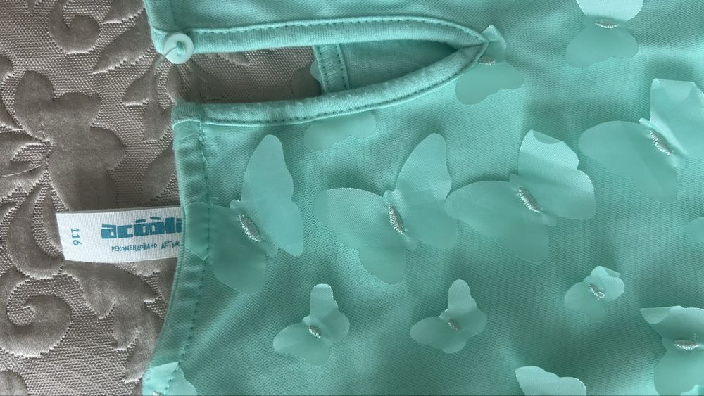 Детские платья в пайедках, бабочки