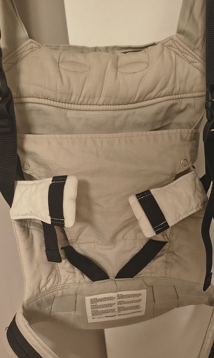 manduca first pure cotton beige