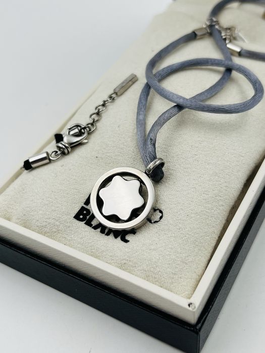 Montblanc сребърно дамско колие 925