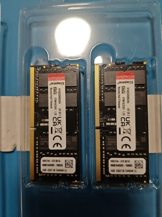 Kingston DDR4 64 gb 2 module 2x32 ;2x16 HYNIX